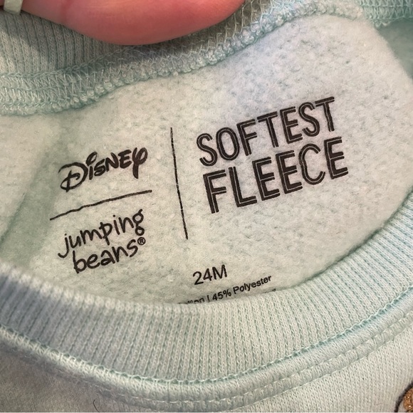 Disney Toddler Girls Cinderella Crewneck Sweatshirt 24 Months - Picture 3 of 4